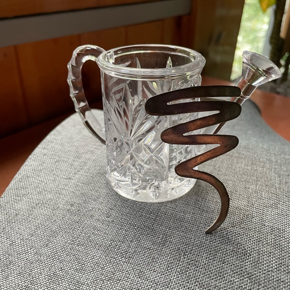 Vintage Sterling Silver 925 Zig Zag Modernist Taxco Mexo Pendant Pin Brooch - Picture 3 of 10